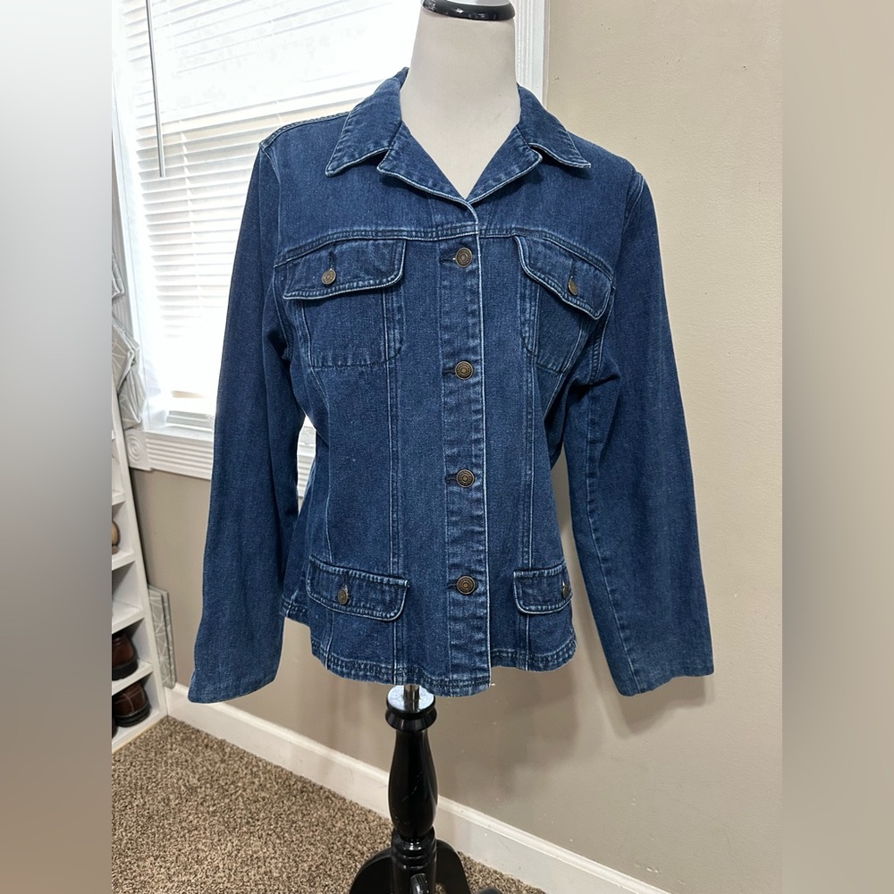 Denim Blue‎ Women's Jacket real comfort by Chadwick size 18 T